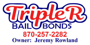 Triple R Bail Bonds logo with contact info