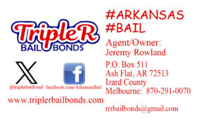 Triple R Bail Bonds contact information.