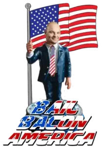 Bail Bacon America mascot